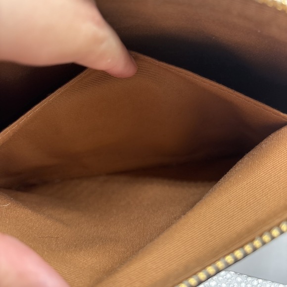 Coach Mia Crossbody Handbag White Pebbled Leather F76645 Zip Top Purse‎ Bag - Picture 12 of 15